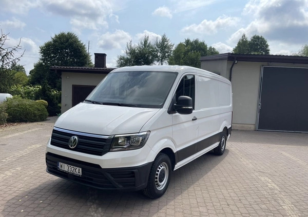 Volkswagen Crafter cena 116850 przebieg: 126140, rok produkcji 2020 z Siedlce małe 106